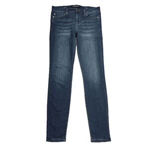 Liverpool Jeans The Skinny 4/27 Blue Mid Rise Stretch Womens Measures 28 x 28